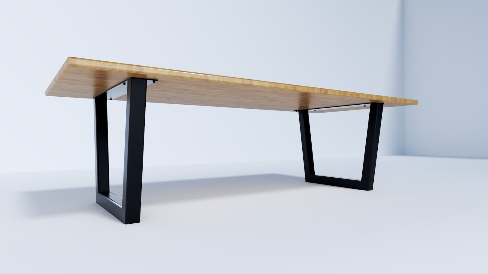 Trapezoid desk legs discount